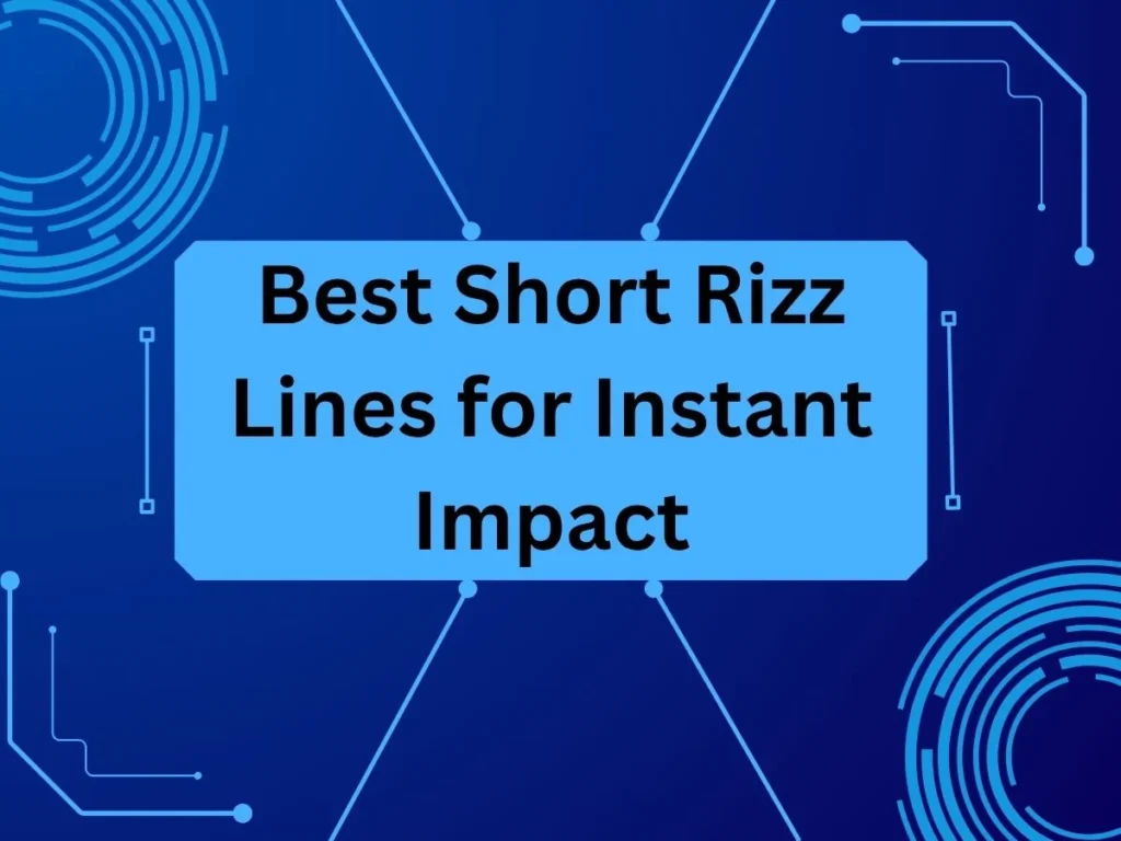 Best Short Rizz Lines for Instant Impact