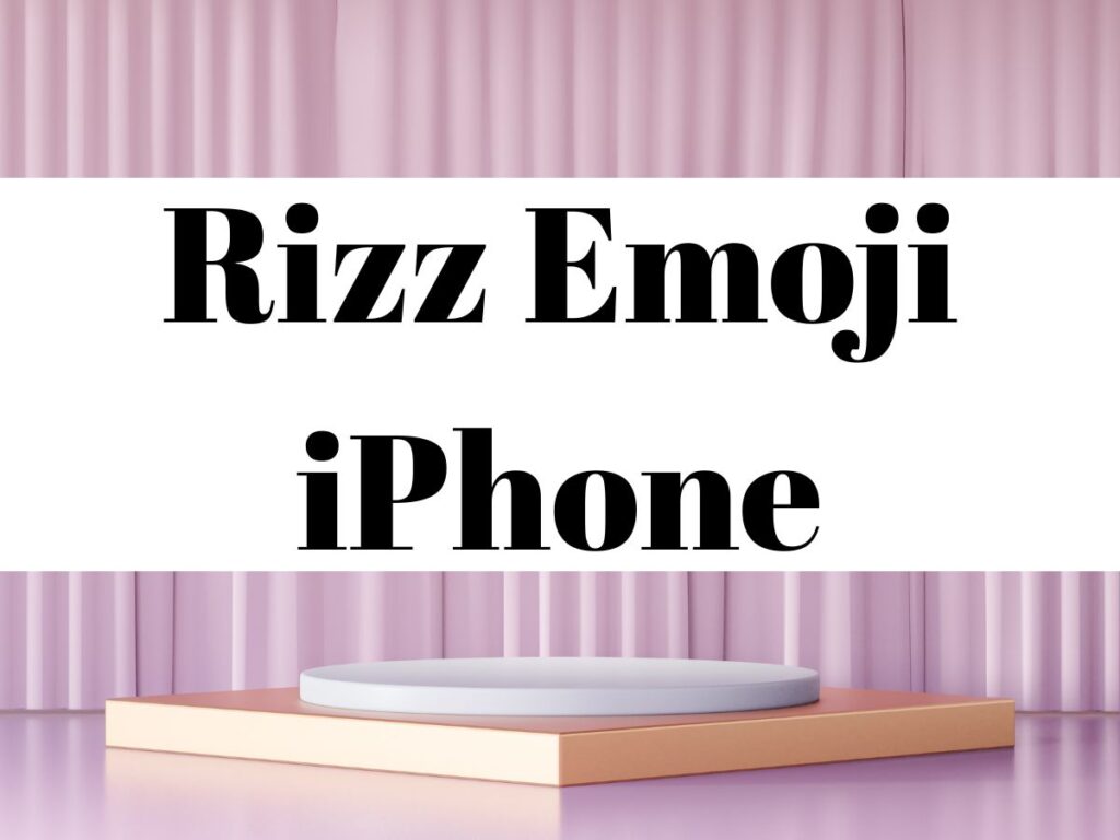 Rizz Emoji iPhone