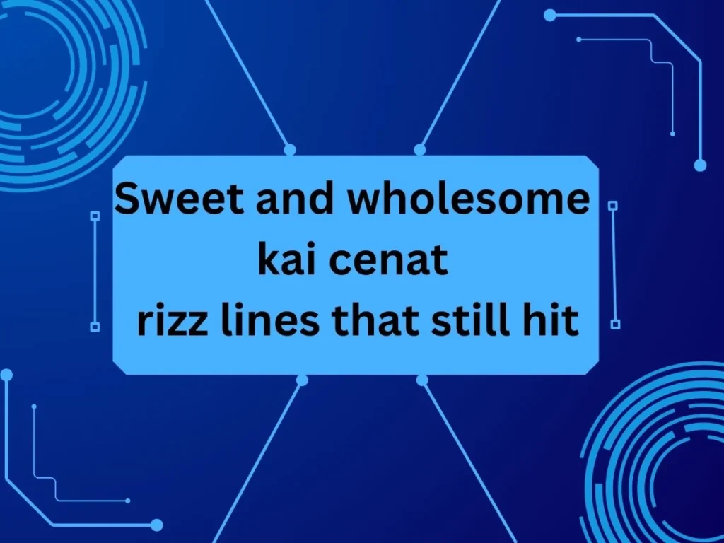 Sweet and wholesome kai cenat rizz lines that still hit