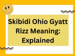 Read more about the article “Skibidi Ohio Gyatt Rizz Meaning: Explained!”