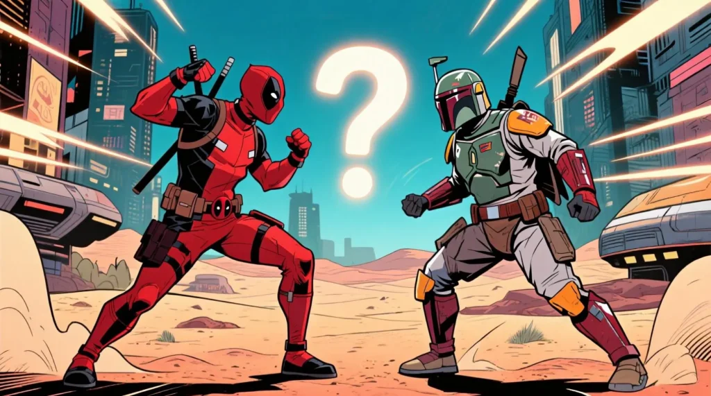 Deadpool vs Boba Fett Meaning