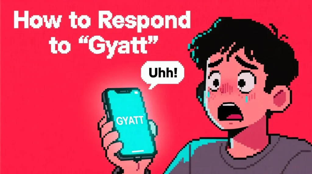 How to Respond to “Gyatt”