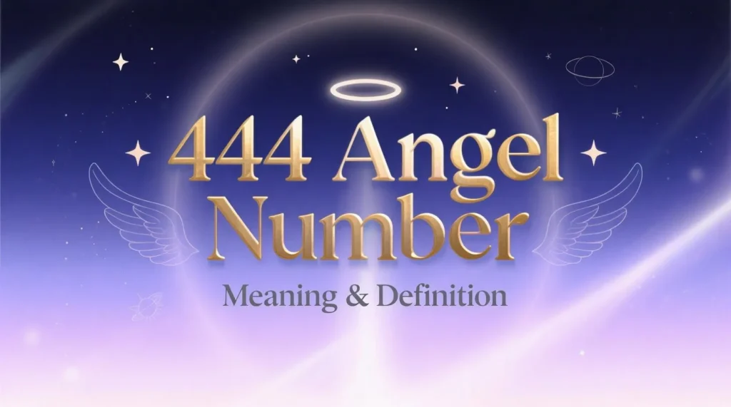 Meaning & Definition of 444 Angel Number