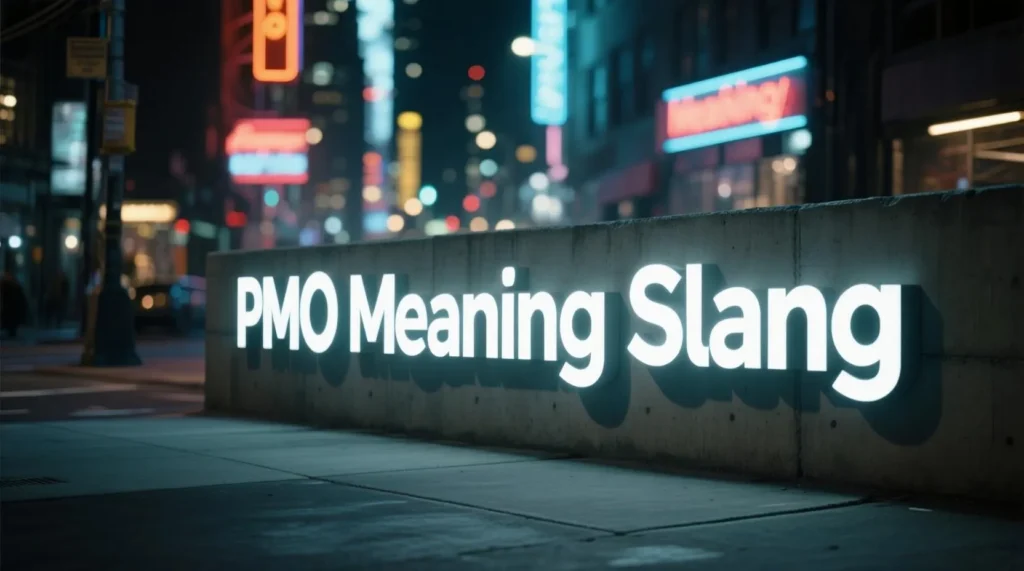 PMO Meaning Slang