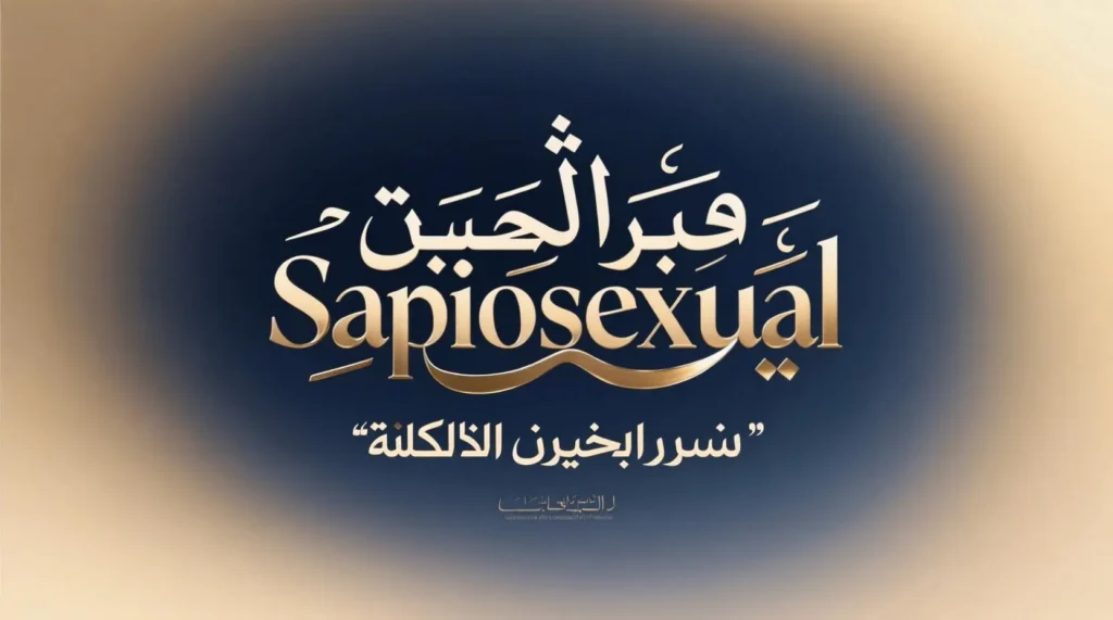 Sapiosexual Meaning in Arabic