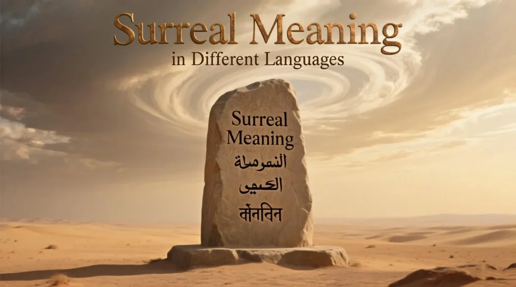 Surreal Meaning in Different Languages