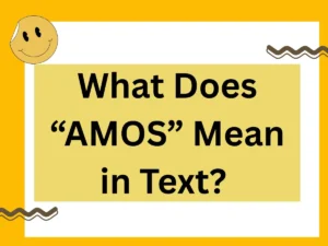 Read more about the article What Does “AMOS” Mean in Text? Unpacking Context, Tone, and Polite Alternatives