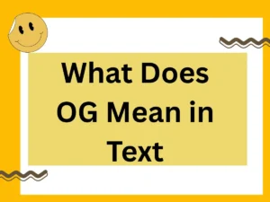 Read more about the article What Does OG Mean in Text? Full 2025 Guide with Context, Examples, and Alternatives