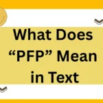 What Does “PFP” Mean in Text? Definition, Usage, and Polite & Professional Alternatives