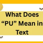 What Does “PU” Mean in Text? A Complete 2025 Guide to Context, Tone, and Alternatives